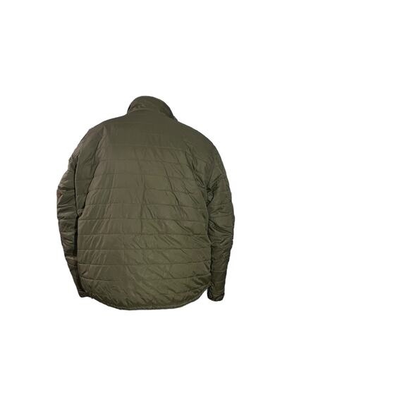 Carhartt Men’s Olive Green Puffer Jacket - Size 2XL - Full Zip Nylon Shell - Picture 5 of 16